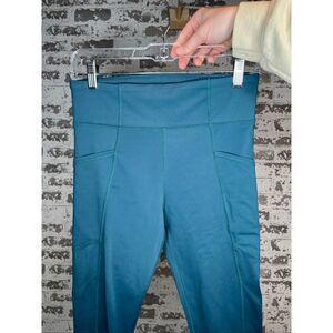 Threads 4 thoughts | women teal athletic leggings